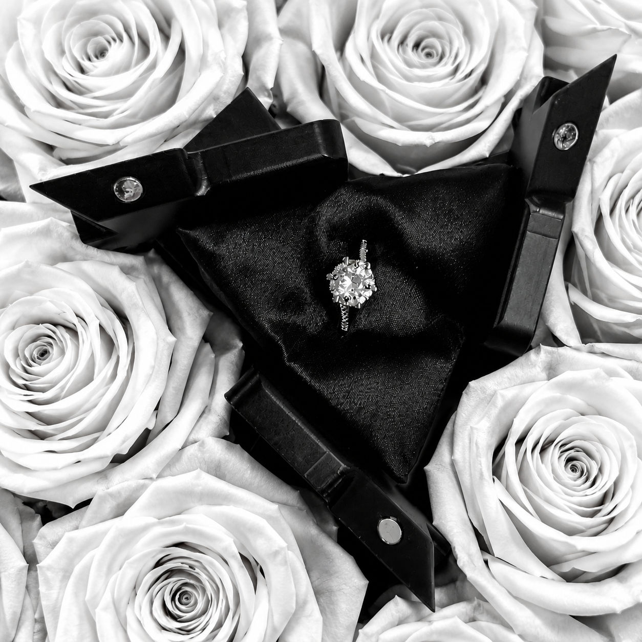 Midnight Bloom ring box