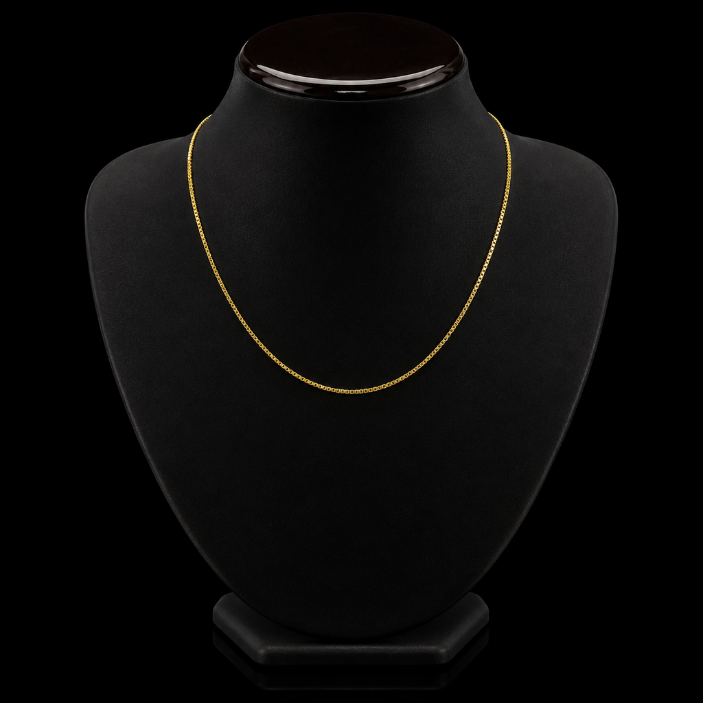 10k Solid Gold - Venezia Link Chain - men's