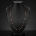 14k Rose Gold - Rose Legacy Rope Chain - woman's
