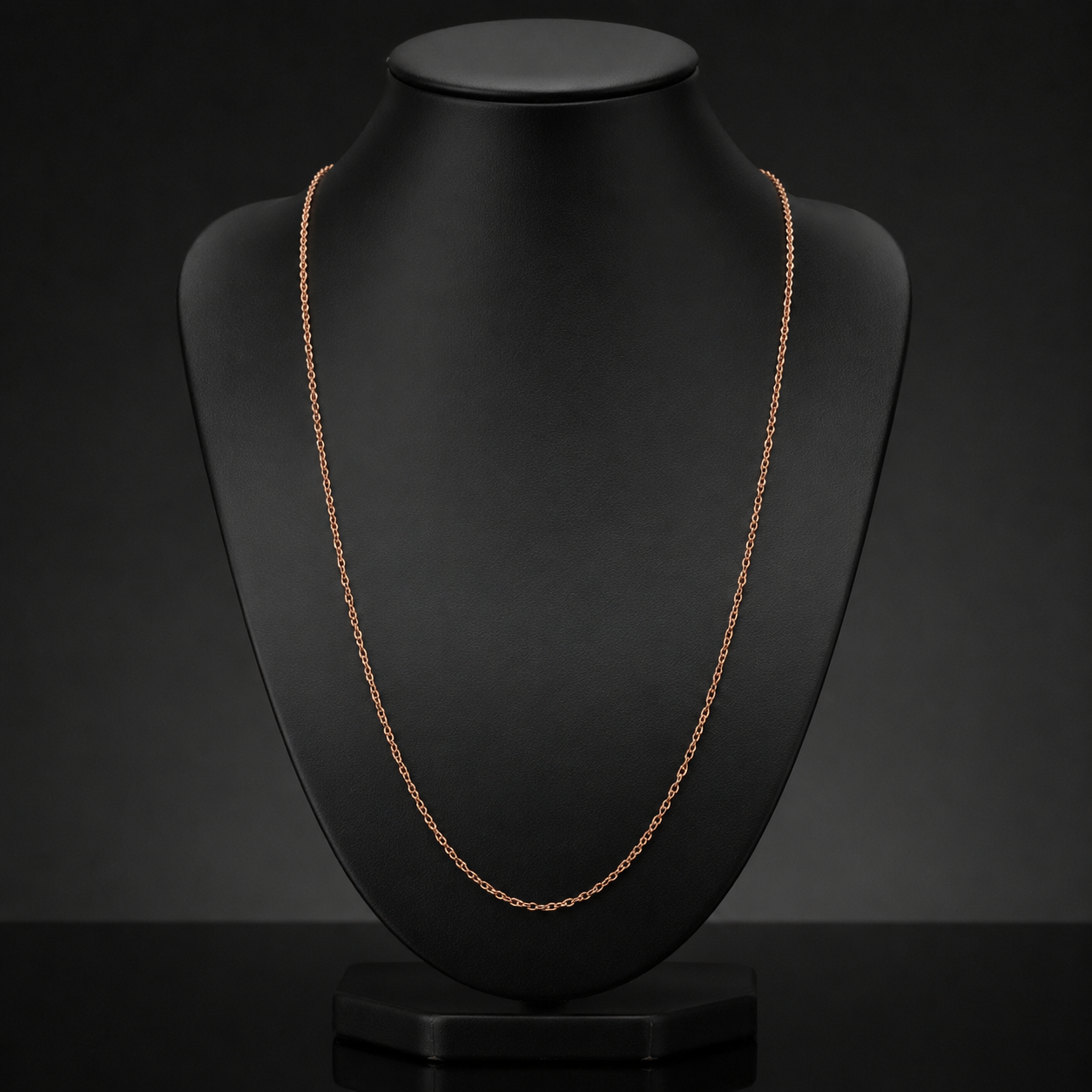 14k Rose Gold - Rose Legacy Rope Chain - woman's