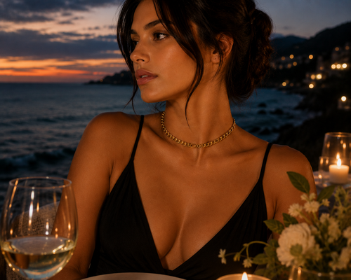 18k gold plated - Velora Choker